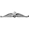 Ekena Millwork 10 5/8"W x 2 1/4"H x 3/4"P Wings Center Onlay ONL10X02X01WI - alternate 3
